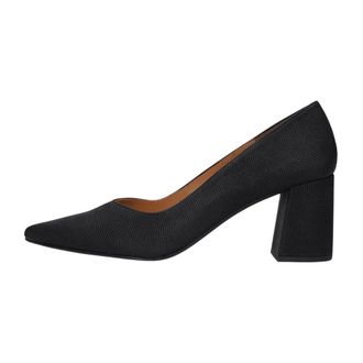 Notre-V Schoenen, Dames, Zwart, 38 EU, Leer, 2333C Pumps
