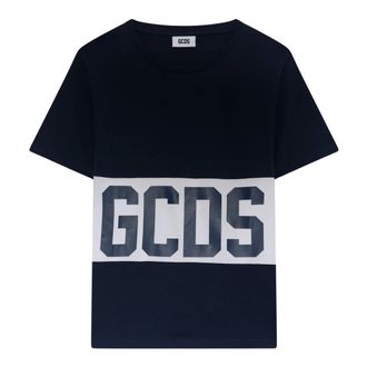 GCDS Gcds, Heren, Tops, Blauw, Maat: XS Katoen