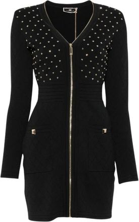 Elisabetta Franchi Mujer, Vestidos, Negro, Talla: L