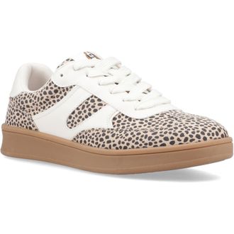 Hush Puppies Maura Textiel Dames Cheetah Sneakers