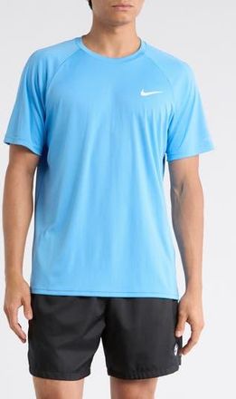 Nike Short Sleeve Hydroguard Swim Shirt in University Blue at Nordstrom Rack, Size X-Large