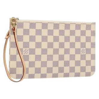 Louis Vuitton Pre-owned Canvas pouches - Dames - Pre-owned - Wit - Maat: ONE Size Leer
