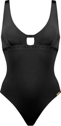 Watercult Shimmering Solids Swimsuit Badeanzug für Damen | schwarz