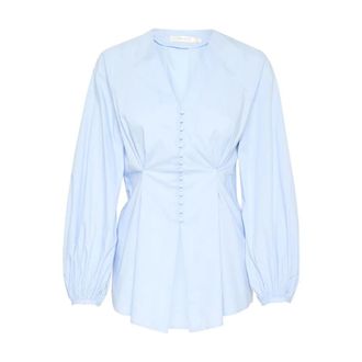 Inwear Dames, Blouses & Shirts, Blauw, Maat: S Katoen