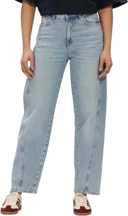 By-Bar Amsterdam Jeans, Dames, Blauw, S, Dames Jeans Begum Jeans