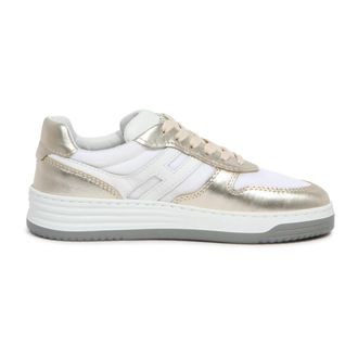 Hogan H630 Sneakers - Dames - Sneakers - Geel - 35 EU - Leer - Schoenen