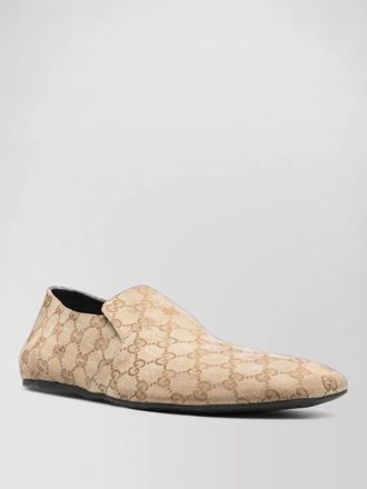 Gucci logo-print loafers