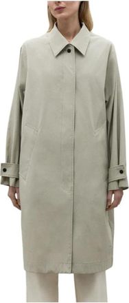 Ecoalf Idaalf Jacket - Dames - Mantel - Beige - M - Jassen