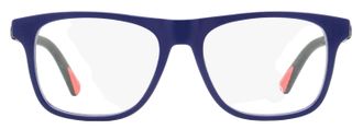 Moncler ML5161 Rectangular Acetate Eyeglasses - Blue