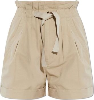 Isabel Marant Short Shorts, female, Beige, Size: XS Nirma Shorts