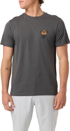 O'Neill Classic Fit Palm Throne Graphic T-Shirt in Dark Shadow at Nordstrom, Size Medium