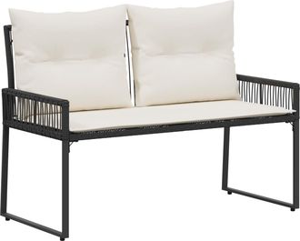 vidaXL Banco De Exterior 2 -seater 4 Uds. 110 X 59 X 82 Cm Rectangular Vidaxl