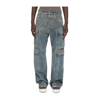 Rick Owens Jeans Cargo Doppi - - Jeans - Uomo - Blu - W36