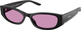 Prada PR D22S 16K30G Womens Sunglasses Black Size 54