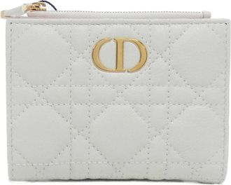 Dior Pink Sand Leather Wallet (Bi-Fold) (Pre-Owned)