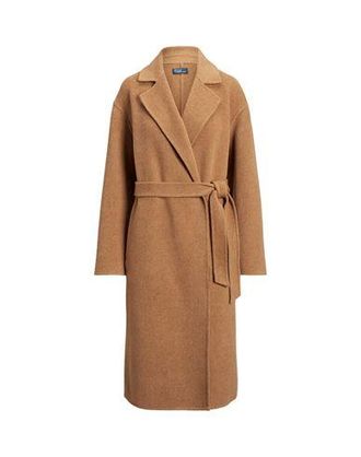 Ralph Lauren WOOL-BLEND WRAP COAT
