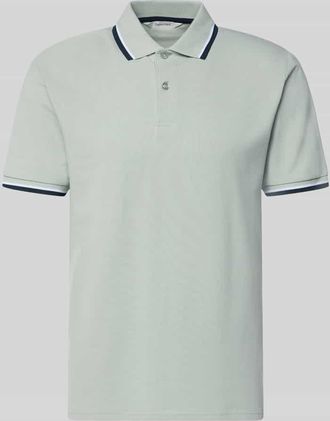 Selected Slim Fit Poloshirt aus Bio-Baumwoll-Mix Modell SLIM ATLAS SPORT in Lind, Gr&ouml;&szlig;e XXL