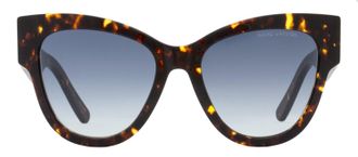 Marc Jacobs Double J Logo Cat-Eye Sunglasses - Tortoiseshell
