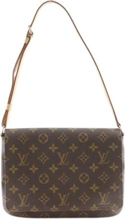 Louis Vuitton Pre-owned Shoulder Bags, female, Brown, Size: ONE SIZE Pre-owned Vintage Shoulder Bag