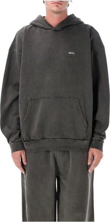 Obey Hombre, Sudaderas, Negro, Talla: L