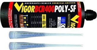 Vigor Ancorante Chimico Vigor Poly-Sf 400 Eta-Ce Ml. 400 Conf. 12 Pezzi