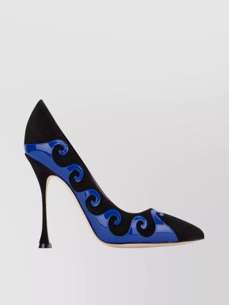 Manolo Blahnik suede pumps