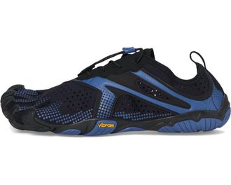 Vibram Fivefingers Mens V-Run Running Shoes In Black/blue