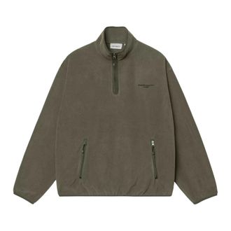 Carhartt Work in Progress Edmore Half Zip Sweat - Sport - Hombre - Verde - XL