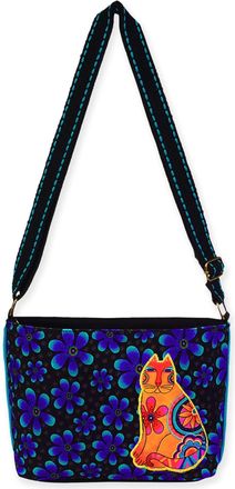 Laurel Burch Cat Flower Power Mini Crossbody by SunNSand