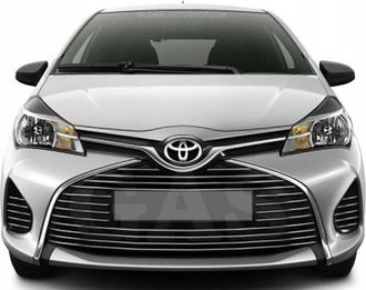 OEM Ajuste De La Moldura De Parrilla Cromada Del Toyota Yaris Iii