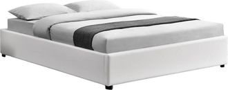 Concept Usine Estructura de cama blanca con caja de almacenaje 140 x 190 cm