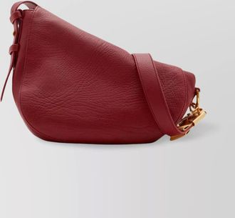 Burberry adjustable strap leather crossbody bags