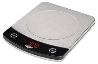 Wedo B&aacute;scula De Cocina Wedo Profi-steel Capacidad 10 Kg Pantalla Lcd