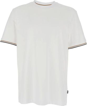 HUGO BOSS Hombre, Camisetas, Blanco, Talla: L