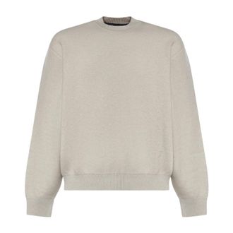 Jacquemus La Maille Pelota Sweater - Heren - Truien - Beige - Maat: XL Wol