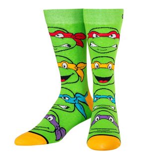 Odd Sox Odd Sox Unisex Turtle Boys Teenage Mutant Ninja Turtles Socks Green