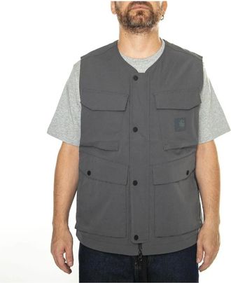Carhartt Work in Progress Giacca Smanicata - Heren - Bodywarmers - Grijs - S - Jassen