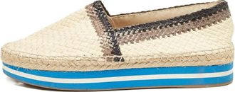 Prada Espadrilles con suola rialzata 2024 - Toni neutri