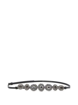 Ermanno Scervino crystal-embellished belt - Silver