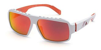 Adidas Sport SP0026 21L Mens Sunglasses White Size 62