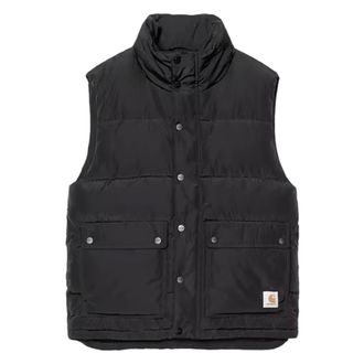 Carhartt Work in Progress Carhartt Wip, Vests, male, Black, Size: L Bremt Vest