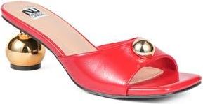 Ninety Union Milano Orb Heel Slide Sandal in Red at Nordstrom Rack, Size 11