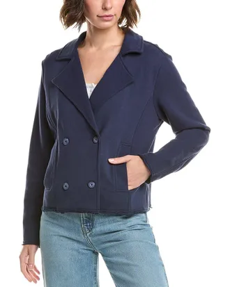 Tommy Bahama Marina Del Mar Cropped Peacoat