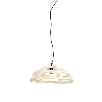 Light & Living L&aacute;mpara Colgante - Porila - Beige - Papel - E27 - Light&living