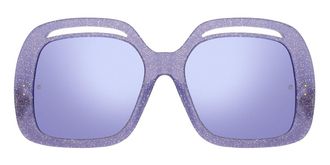 Linda Farrow RENATA LFL1126 C6 Womens Sunglasses Purple Size 61