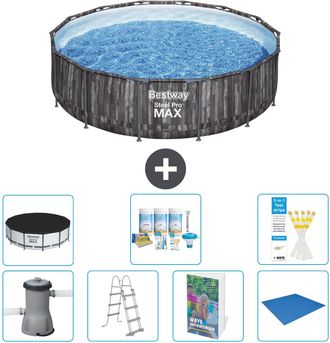 Bestway Piscina Bestway Steel Pro Max Redonda - 427x107 Cm - 8-piezas S599