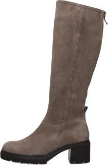 Gabor 879 Haklaars - Dames - Laarzen met Hak - Beige - 42 EU - Su&egrave;de - Schoenen