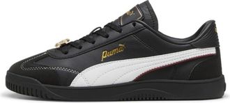Puma Puma Club 5v5 Class Act Womens Trainers, Puma Black Puma White Puma Gold, 3.5 UK
