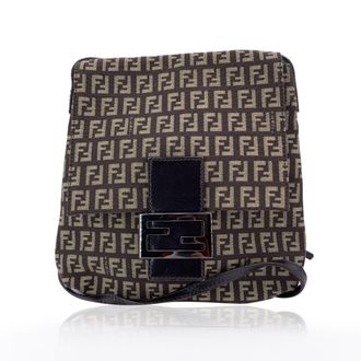 Fendi Fendi Doeken Crossbody Tas FF