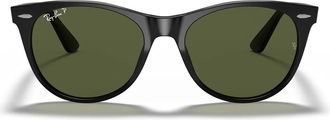 Ray-Ban Sunglasses Rb2185 901/58 Black/Green G 15 Unisex Polarized